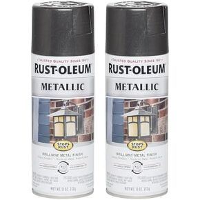 طلاء بخاخ معدني من Rust-Oleum 313142 يوقف الصدأ، 11 أونصة، برونزي شامبانيا