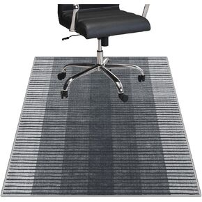Office Chair Mat for Hardwood Floor, Spillproof 36"x48" Desk Chair Mat for Hard Floors, Non-Slip Office Rugs for Rolling Chairs, Computer Chair Mat Low-Pile Carpet Protector Mat for Office Chair