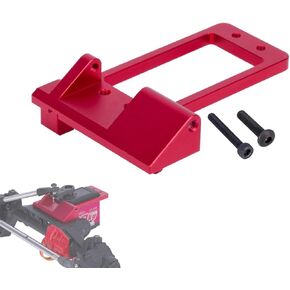 SCX10 III Servo Mount, Aluminum Front Axle BAT AR45P Servo Mount, Low Center of Gravity AR45P Portal Mount for 1/10 RC Crawler Car SCX10 III AR45P Portal Axle LCG Chassis SCX10 III Upgrades (Black)