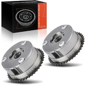 A-Premium Intake & Exhaust Engine Variable Valve Timing (VVT) Sprocket Gear Camshaft Adjuster Compatible with Chevrolet Cruze 2011-2016, Sonic 2012-2020, Trax, Cruze Limited & Buick Encore, 1.4L 1.6L
