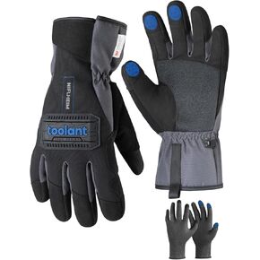 Waterproof Winter Gloves Men by toolant, Warm Thinsulate, TouchScreen, Cold Weather for Outdoor Activities