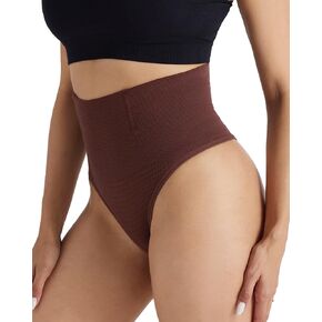 Tummy Control Thong Shapewear for Women High Waist Seamless Shaping Panties Stretch Body Shaper Underwear Girdle