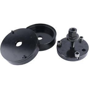 Diesel Front & Rear Crankshaft Seal Wear Sleeve Installer Tool Compatible With CAT Caterpillar 3406 3408 C-15，6V-6142, 6V-6143, 5P-1737 (3) 9S-8858,5P-1733 Wear Sleeve Installer Carbon Steel