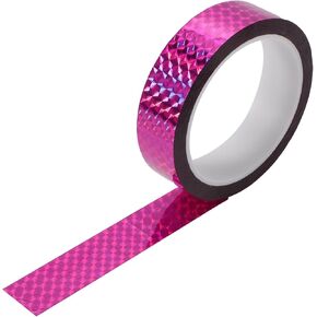 1 Roll Universal Air-Release Adhesive Pinstripe Tape Holographic Automotive Pinstriping Tape Purple 0.98"x164.04ft