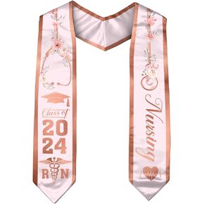 CHIARA CONTI11 Nursing Stole, Nursing Graduation Stole, Nursing Graduation, RN Stole Nursing Stole Graduation 2024
