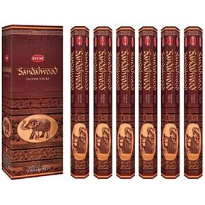 Amber - Box of Six 20 Gram Tubes - HEM Incense