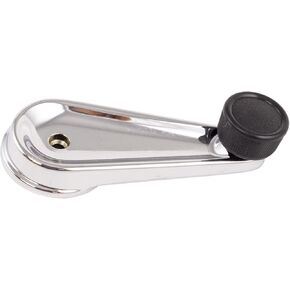 TRQ Front Window Crank Handle Chrome Compatible with 79-04 International