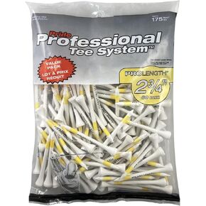 Pride Professional Tee System ProLength 2 3/4" Golf Tees - 175 Count