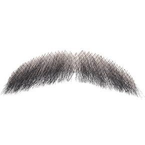 Human Hair Full Hand Tied Realistic Fake Mustache Brown Human Hair Jack Sparrow Fake Beard Fake Goatee Costume Beard Fake Facial Hair Lace Beard for Women Halloween Funny Cosplay Costume（brown）…