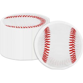 100Pcs Baseball Napkins for Baseball Party Supplies - 13 x 13 Inches Baseball Pattern Napkins, Baseball Party Favor Napkins for Kids Boys Fans Sports Baseball Themed Party Decorations