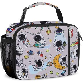 esouler Lunch Box Kids Insulated Lunch Bag for Boys & Girls Durable Children Lunchbox for School with Water Bottle Holder-Pink Unicorn