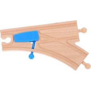 Train Bulk Track Wooden Playthings Assembled Train Track Wooden Train Tracks Wood Train Track Blocks Train Track for 3 Year Old Train Track Model Wooden Track Toy Track Toys