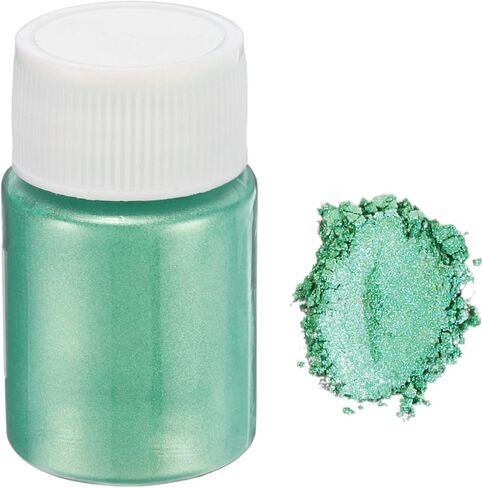 uxcell 15g/0.5oz Mica Powder Natural Resin Epoxy Pigment Powders for Casting Resin, Car Paint, DIY Arts and Crafts, Blue Green in Kuwait