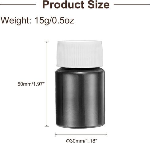 uxcell 15g/0.5oz Mica Powder Natural Resin Epoxy Pigment Powders for Casting Resin, Car Paint, DIY Arts and Crafts, Blue Green in Kuwait