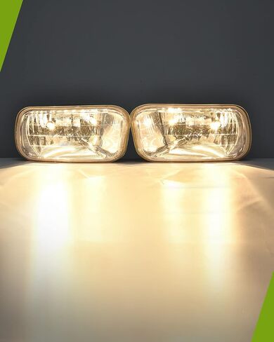 AUTOSAVER88 Fog Lights Compatible with 2009 2010 2011 2012 Dodge Ram 1500 2010 2011 2012 2013 2014 2015 2016 2017 2018 Dodge Ram 2500 3500 Fog Light Replacement,with 12V 42W H10 Bulbs-Clear Lens in Saudi Arabia