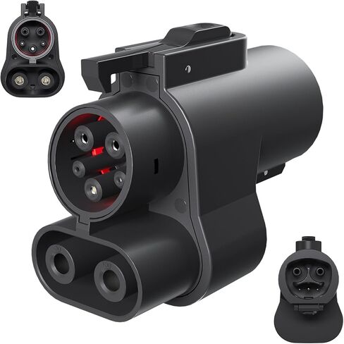 محول NACS إلى CCS - شاحن فائق لسيارة CCS1 EV | 500 أمبير| 1,000 فولت| لمحطة شحن NACS DC، Fast Charge CCS1(j1772) في SuperChargers in Saudi Arabia
