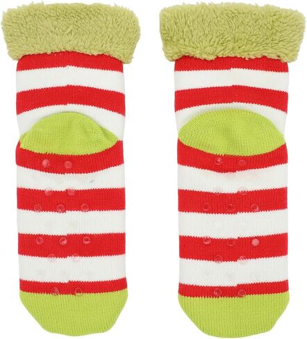 Bioworld Grinch Grinch Face Women's Quarter Crew Ankle Sock in Saudi Arabia