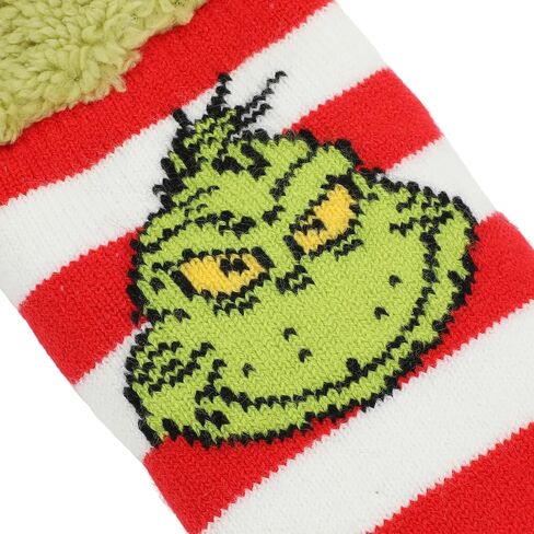 Bioworld Grinch Grinch Face Women's Quarter Crew Ankle Sock in Saudi Arabia
