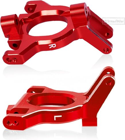 RC Alloy Aluminium Front Steering Blocks & Caster Blocks & Rear Stub Axle Carriers Upgrades Part for 1/10 Kraton 4S BLX,Outcast 4S BLX,1/8 Mojave 4S BLX,Navy Blue in Saudi Arabia