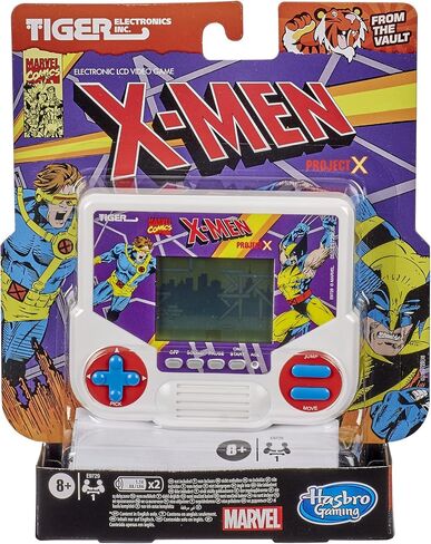 Tiger Electronics Marvel X-Men Project X Electronic LCD Video Game, Retro-Inspired 1-Player Handheld Game, Ages 8 and Up in Saudi Arabia