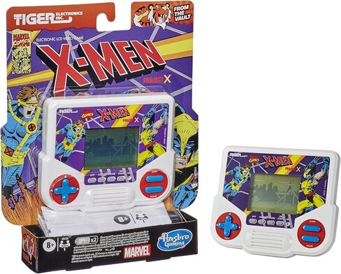 Tiger Electronics Marvel X-Men Project X Electronic LCD Video Game, Retro-Inspired 1-Player Handheld Game, Ages 8 and Up in Saudi Arabia