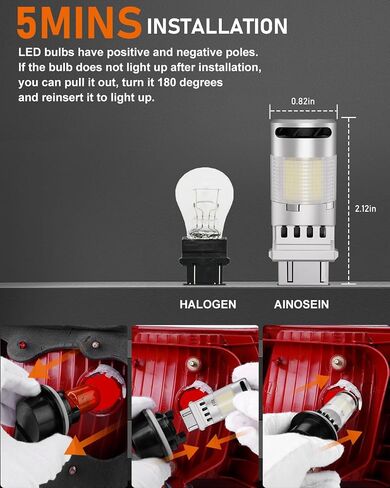 3156 3157 LED Tail Reverse Light Bulb Automotive Backup Light Bulbs, CANBUS Error Free Xenon White with Turbo Fan,Anti Hyper Flash Built-in Resistor Adapter CK&Standard Socket, Pack of 2 in Saudi Arabia