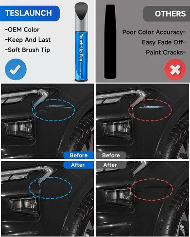 YZ/Z1/M6887 Oxford White Touch Up Paint Compatible with Ford Exact Match Touch Up Paint Car Scratch Repair in Kuwait