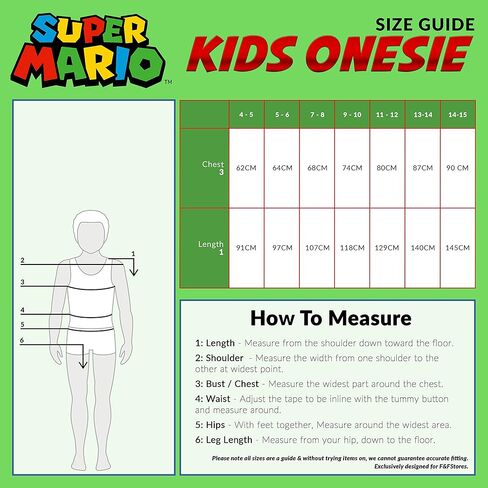 Super Mario Boys Pyjama, Fleece Pyjamas Age 4-15, Gifts for Gamers Boys Teens (Blue, 9-10 Years) in Saudi Arabia
