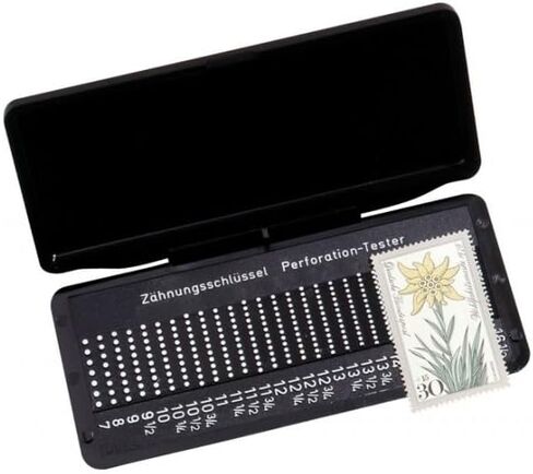 Lindner 2099 Phila-Combi-Box, Perforation Gauge in Saudi Arabia