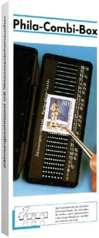 Lindner 2099 Phila-Combi-Box, Perforation Gauge in Saudi Arabia