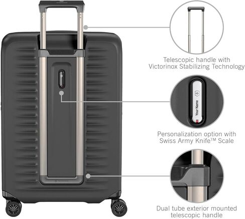 حافظة Victorinox Airox المتطورة متوسطة الحجم - أسود in Kuwait