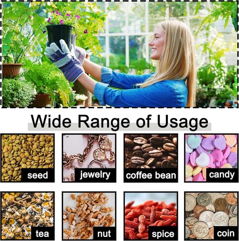 PABCK Clear Seed Envelopes Resealable (2.76x3.94 inch) Seeds Packets Small Plastic Bags for Spice Jewelry Parts Packaging with White Writable Block Self Seal Coins Envelope Garden Flower Organizer in Saudi Arabia