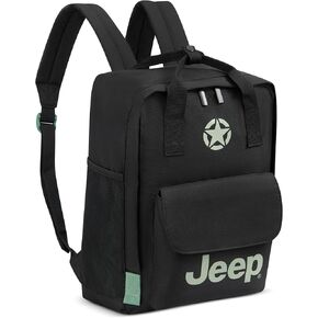 Jeep JS014D Tote Travel Backpack, Orange, 14" Laptop