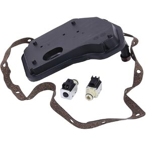 HOLDWELL Transmission Shift Solenoid Service Kit 24230298X2 compatible with GM 4L60E 4L65E 4L70E Transmission 1998 & UP with Deep Pan 2004-2007 Buick Rainier 1999-2006 Cadillac Escalade