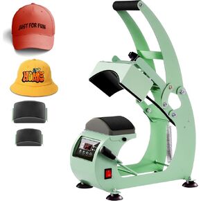 Hat Press, Hat Heat Press Machine for Caps with 2 Platens in Saudi Arabia