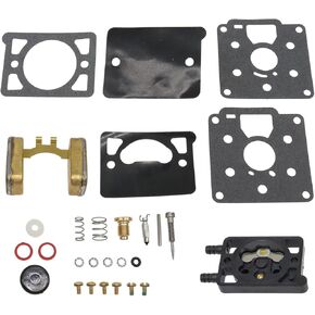 Carburetor Rebuild Kit Fit for Onan BF BG B43M B48M Carb Gasket Repair Kit Compatible with Marvel Schebler DD11 DD13 DD15 142-0570 146-0380 K7523 Z750