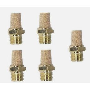1/8'' Tire Change Machine Replacement Air Control/Foot Pedal Valve Muffler 5PCS