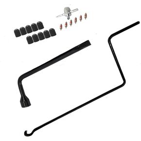 Dr.Roc Spare Tire Tool Kit with Wheel Lug Spare tire Kit Compatible with Toyota Avalon 2013-2018, Camry 2012-2017 Sienna 2004-2020 Venza 2009-2017