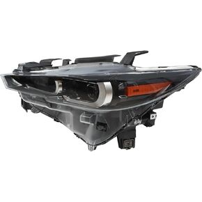 Headlight Assembly Right W/O AFS Campatible with CX-5 2022-2024 Headlamps Passenger Side (Driver)