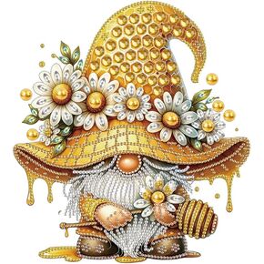 FHBUBPUP Special Shape Diamond Painting Kits for Adults, 5D Swan Diamond Art for Beginners, Rhinestones Gem Art Craft Home Wall Decor Gift 12×12inch, Christmas