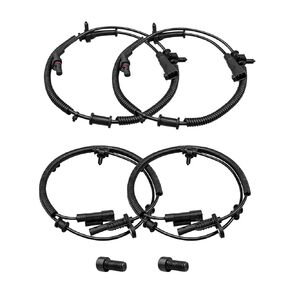 Front and Rear ABS Wheel Speed Sensor Wiring Harness Fit for Ram 1500 Ram 1500 Classic 2013-2022 Replace 68053861AB 68053861AC 68053861AD 68231044AB ABS Skid Control Sensor Wire 4 PCS