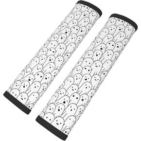 Vintage Sun Moon Stars 2PCS Car Seat Belt Cover – Super Soft Seatbelt Shoulder Protection Cushion, Comfortable Car Seat Belt Strap to Protect Your Neck and Shoulder
