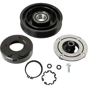 1510 A/C Compressor Clutch Kit fits for 2003-2007 Accord 3.0L Automotive Parts Replacement OE 4710535 4711001 4711535 4711537 4711562 4711628 97307 98307 4711629 4711630 2041703 4710535