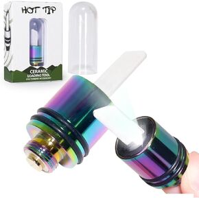 Ceramic Heating Head, Multi-Function Heating Tool 3 Seconds Fast Heating, Used for Slicing Candles, Dipping Oil, etc. (Silver)