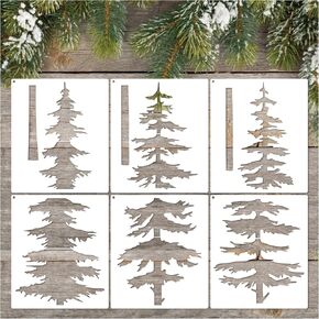 Large Stencils for Painting on Wood Fence Giant Wall Stencils Reusable Templates for Garden Fence Window Wall Furniture Mural (Sunflower)