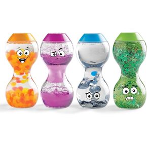 hand2mind Express Your Feelings Sensory Bottles- Secondary Emotions, Toddler Sensory Toys, Quiet Fidget Toys, Play Therapy Toys, Calm Down Corner Supplies, Calming Corner, Social Emotional Learning