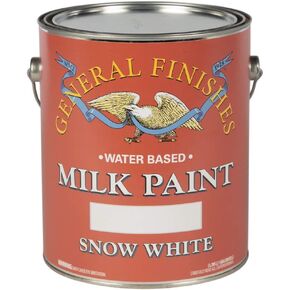General Finishes Water Based Milk Paint, 1 Pint, Linen