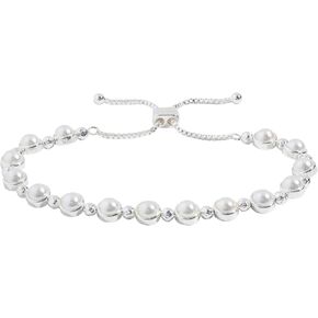 Alex and Ani Pearl Bolo Bracelet