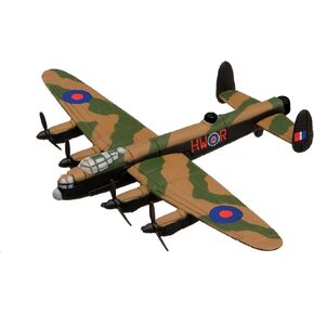 Corgi Diecast Flying Aces Avro Lancaster Miniature Scale Display Model Aircraft CS90651,Green & Brown