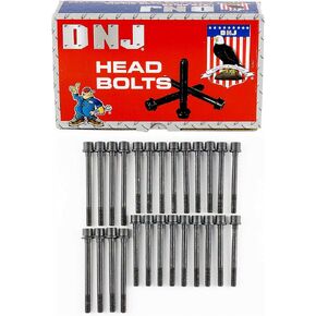 DNJ HBK634 Head Bolt Kit/For 1996-2004/ Infiniti, Mercury, Nissan/ 3.3L/ V6/ 12V/ SOHC/ VG33E, VG33ER/ Naturally Aspirated, Supercharged